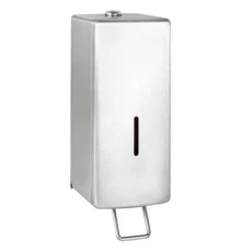 Диспенсер для жидкого мыла локтевой из нержавеющей стали 03014.S