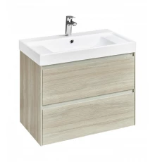 ONA Модуль для раковины 800 мм, 785x450x565 мм, с 2 ящиками, светлый дуб, ROCA