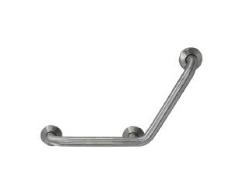 Поручень настенный под углом 135. 400х400 Nofer 15161.B из нерж. стали глянцевый, шт