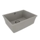Кухонная мойка Lemark SINARA 540-U подстольного монтажа из кварцгранита, Грей