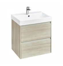 ONA Модуль для раковины 600 мм, 585x450x565 мм, с 2 ящиками, светлый дуб, ROCA