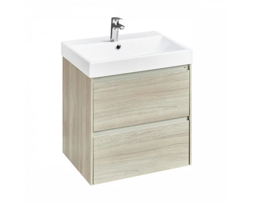 ONA Модуль для раковины 600 мм, 585x450x565 мм, с 2 ящиками, светлый дуб, ROCA