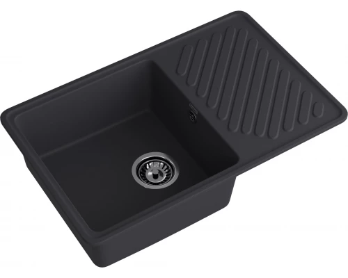 GranFest QUARZ (GF-ZL52) Мойка для кухни 760*480мм (черный)