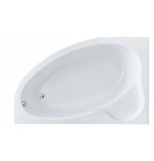 ЭДЕРА Ванна акриловая 170х100 см., левая, без монтажного комплекта, САНТЕК