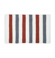 Коврик для ванной 1-ый Fixsen AMBER, FX-8040X, mix (синий+красный+белый), 50х80см 