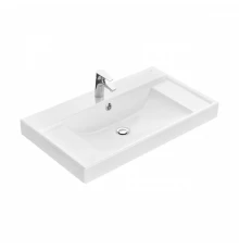 ONA Мебельная раковина 800х460x132 мм из композитного материала, белый, ROCA