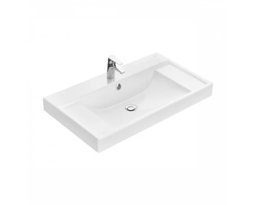 ONA Мебельная раковина 800х460x132 мм из композитного материала, белый, ROCA
