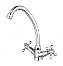 Vista Смеситель для кухни, выс.пов.излив 149мм, р/ДВ, хром, LM, LM7604C