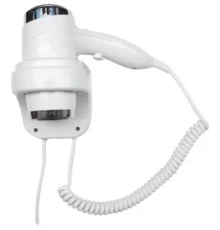 Фен HOTELline настенный белый 1800-2200 W, 02011.W, шт