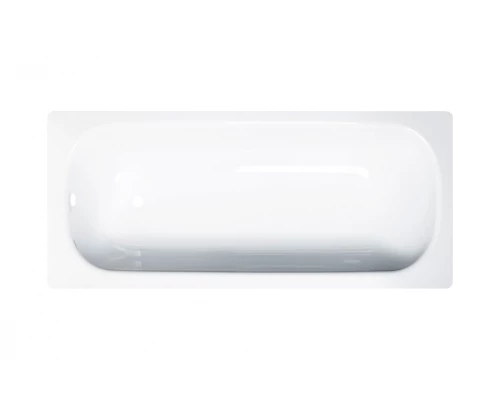 TEVRO Ванна стальная 160х70х40 см. с опорной подставкой, без ранта, белый лотос, ВИЗ