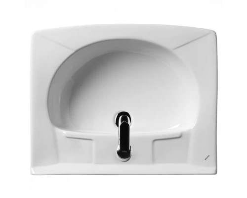 ПИЛОТ Умывальник 50/60 см. над стир.машиной, в компл. крепление, сифон,  САНТЕК