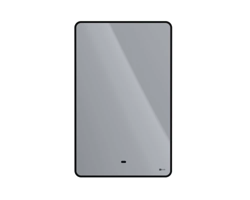 Зеркало Lemark MIOBLACK 50х80 см с интерьерной подсветкой, с подогревом