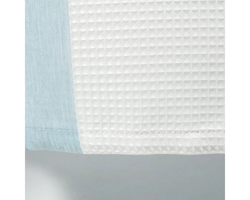 Шторка для ванной Fixsen Vafel, голубая FX-5020C