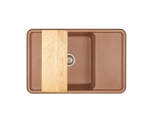 Мойка для кухни  Беллис 78 780x510x250 мм, прямоуг., терракот