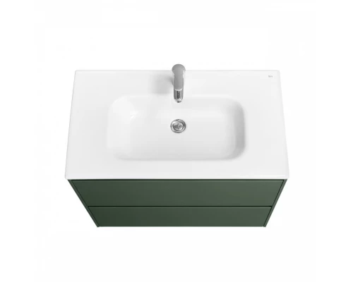 ONA Модуль для раковины 800 мм, 785x450x565 мм, с 2 ящиками, зеленый матовый, ROCA