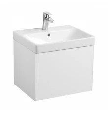 Тумба АСТИ 55, белый матовый/белый глянец  (под раковину АДРИАНА 55)