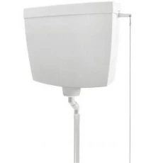 440141 Бачок сливной OliStyle, кнопка, белый, OLI