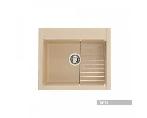 Мойка для кухни  Делия 60 602х517х218 мм, латте