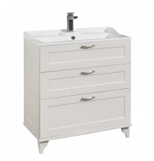 Тумба ЛЕОН 80 H, дуб бел. (под раковину ФАБИА 80, Премьер М 80)