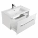 Тумба МАДРИД 80 М, белая (под раковину АЙРИС 80, АЙРИС М 80, ПРЕМЬЕР М 80)