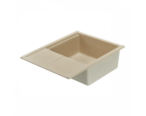 Мойка для кухни  Делия 65 650x516x218 мм, прямоуг. с крылом, шампань