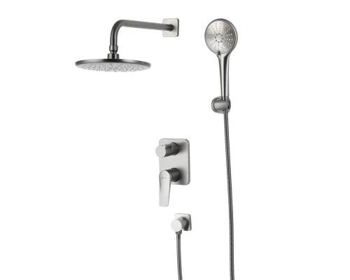 Bronx Смеситель для душа, без излива встраивамемый лейка,р/ОД, графит, LM, LM3729GM