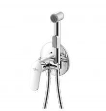 RS45 Смеситель для биде, гигиен.душ на стену, р/ОД, хром, ROS, RS45-51