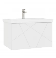 Тумба под раковину VIGO Geometry 70 подвесная белый (034)