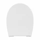 VICTORIA NORD SLIM Сиденье и крышка для унитаза, дюропласт., с механизмом Soft-Closing, белое. ROCA
