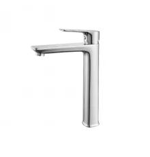 RS27 Смеситель для раковины, выс.монолит.излив 156мм, р/ОД, хром, ROS, RS27-14