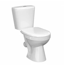 Унитаз-компакт КЕРАМИН Лаго двухрежимный, сиденье дюропласт (4810531150930)