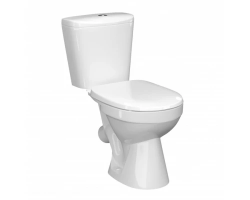 Унитаз-компакт КЕРАМИН Лаго двухрежимный, сиденье дюропласт (4810531150930)