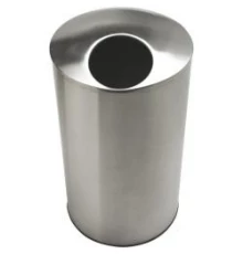 Контейнер для мусора на 80 литров с стильной крышкой