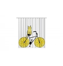 Штора для ванной Fixsen Cat FX-2515