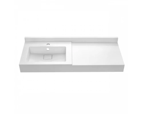 Раковина САКУРА 120, 1 чаша с крылом, белая