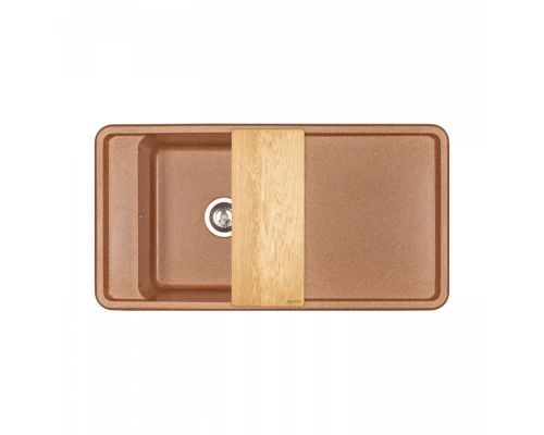 Мойка для кухни  Беллис 97 970x510x250 мм, прямоуг., терракот