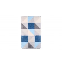 Коврик для ванной Fixsen Visa 1-ый FX-5005X, серо-голубой, 50х80см 