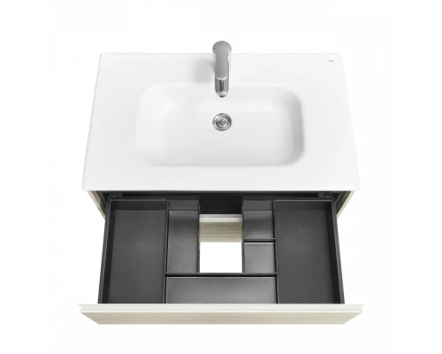 ONA Модуль для раковины 800 мм, 785x450x565 мм, с 2 ящиками, светлый дуб, ROCA