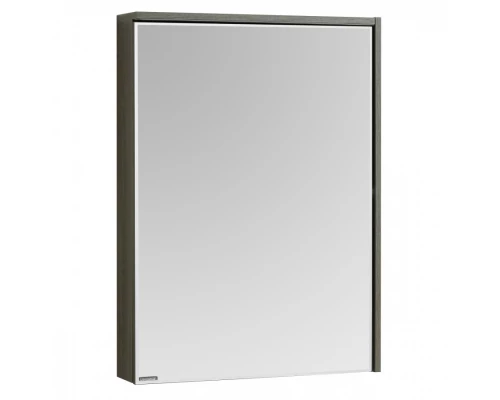 Зеркальный шкаф СТОУН 60, грецкий орех