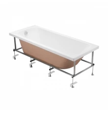 Монтажный комплект для ванны ЛАММА 150х70 см. (рама, слив-перелив с сифоном, крепеж к стене, крепеж 