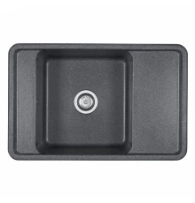 Мойка для кухни  Беллис 78 780x510x250 мм, прямоуг., графит