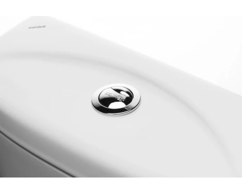 АНИМО Унитаз-компакт, верт. выпуск/в пол, 2-х реж. арматура, сиденье дюропласт, метал крепеж. САНТЕК