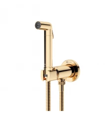 Solo Смеситель с гигиеническим душем, встраиваемый, золото, LM7171G