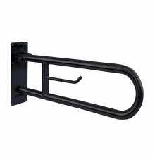 Поручень полукруглый для людей с огр. Возможностями 600 мм черный