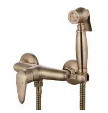 Pramen Смеситель для биде, гигиен.душ на стену держ.на теле, р/ОД, бронза, LM, LM3318B