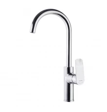 Смеситель высокий для кухни однорычажный NEW FLY 570611