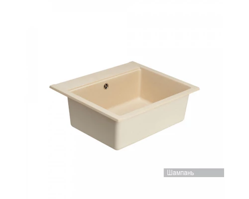 Мойка для кухни  Делия 60 602х517х218 мм, шампань