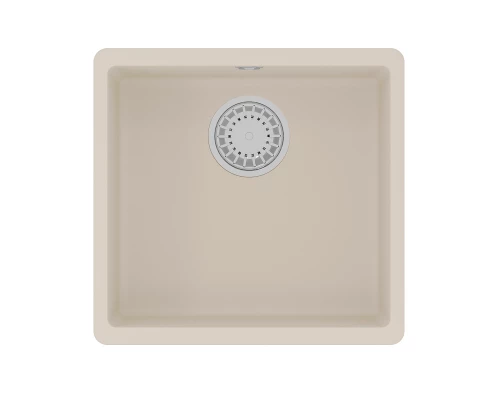 Кухонная мойка Lemark SINARA 440-U подстольного монтажа из кварцгранита, Шампань 