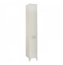 Шкаф-колонна ЛЕОН H 30, напольная, дуб белый