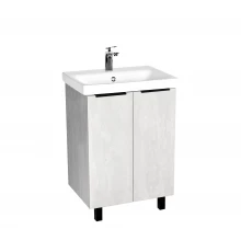 Тумба под раковину VIANT БЕРЛИН 60 напольная цемент (VBER60MDC-T2ST)